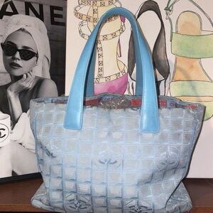 CHANEL Light Blue Tote Bag💙💙💙